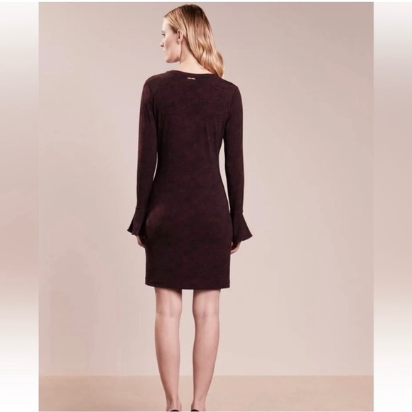 Michael Kors Shift Dress With Bell Cuffs Size Large - Picture 2 of 9